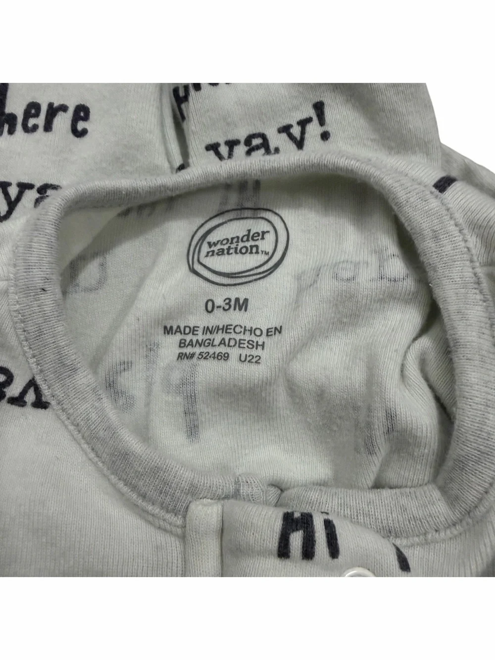 0-3M Zip Up and Snap Pajamas Bundle Lot Of 6 PJs 0-3 Months